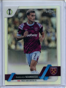 2022-23 Topps Chrome UEFA Gianluca Scamacca Refractor