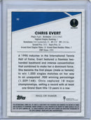2021 Topps Chrome Tennis Chris Evert