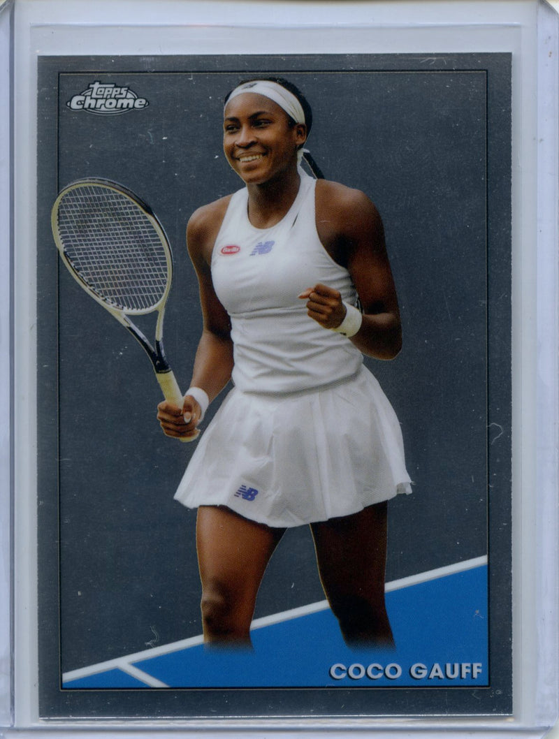 2021 Topps Chrome Tennis Coco Gauff