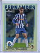 2024-25 Topps Chrome UEFA Club Comps Martim Fernandes Refractor