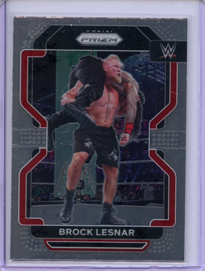 2022 Prizm WWE Brock Lesnar