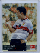 2021-22 Topps Bundesliga Stadium Club Chrome Wataru Endo Refractor