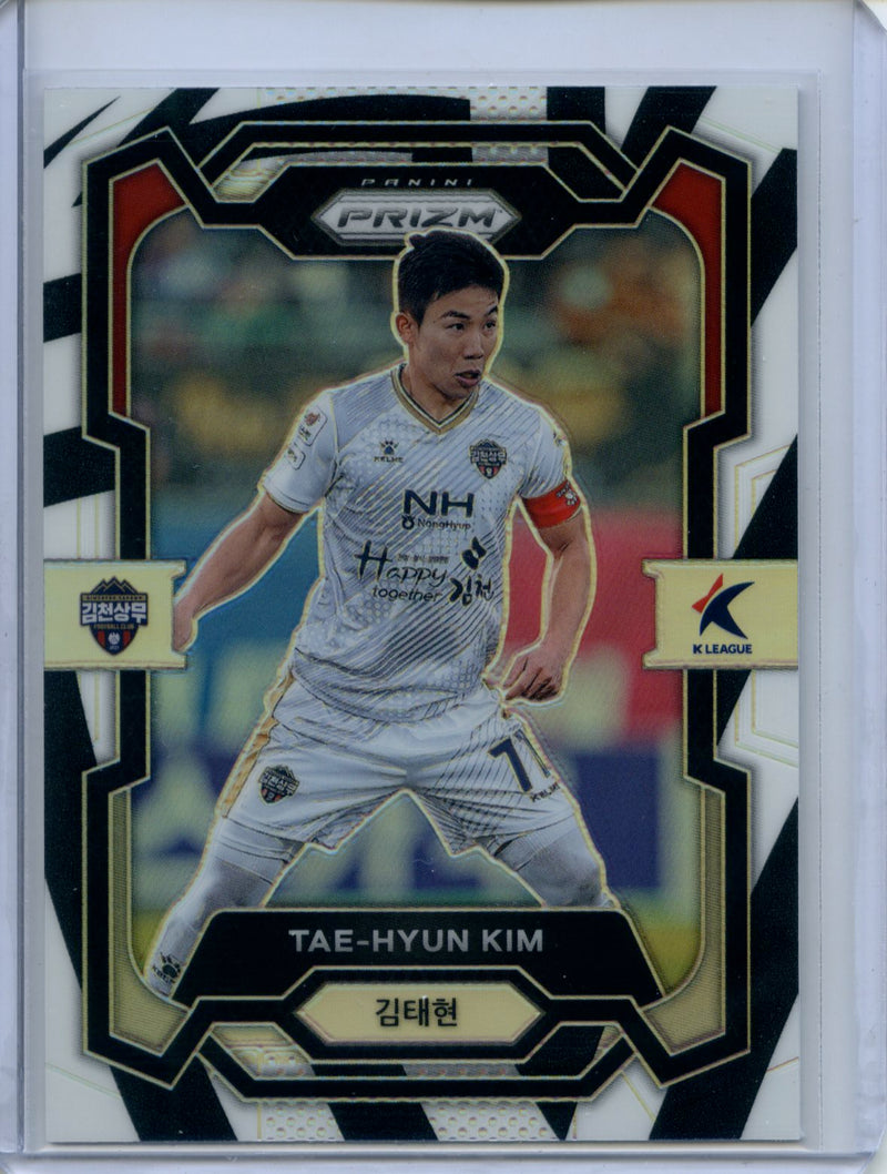 2024 Prizm K-League Soccer Tae-Hyun Kim White Tiger Prizm