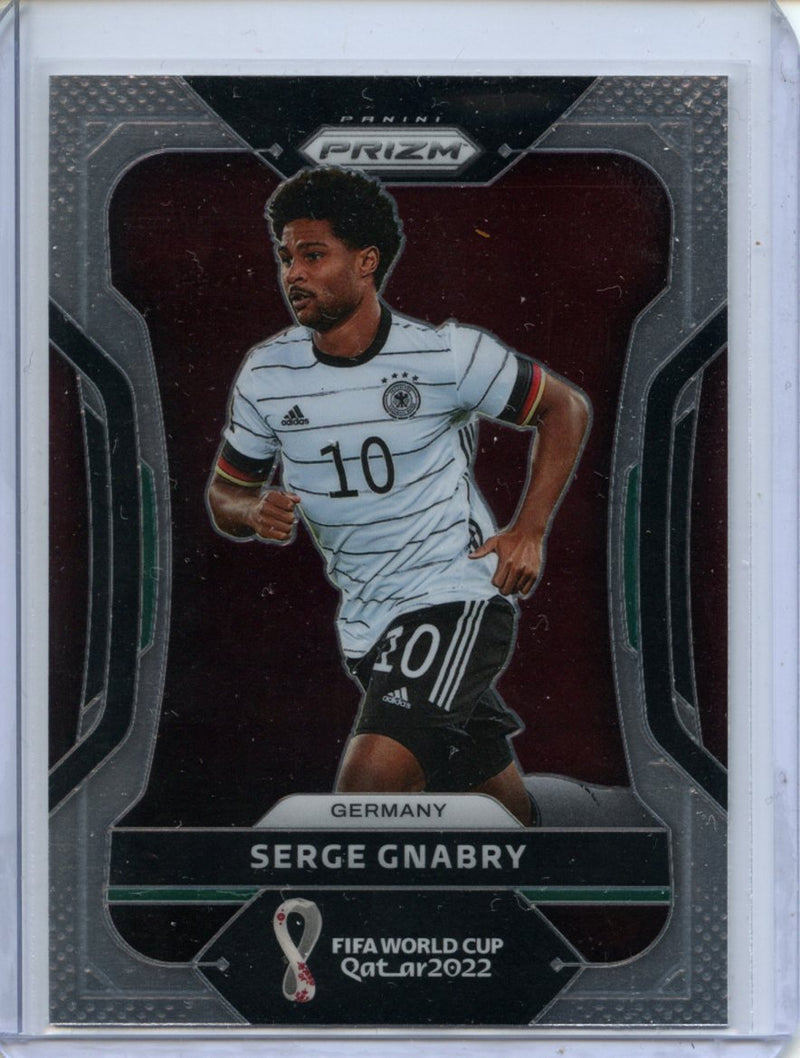 2022 Panini Prizm FIFA World Cup Qatar Serge Gnabry