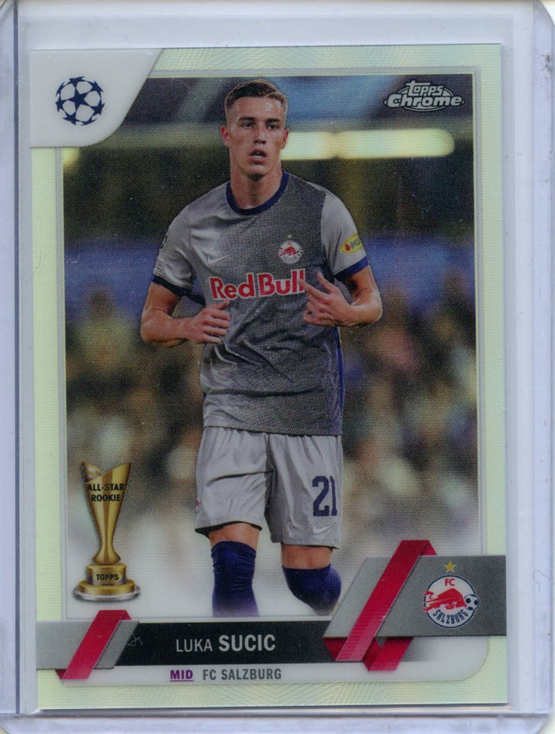 2022-23 Topps Chrome UEFA Luka Sucic Refractor