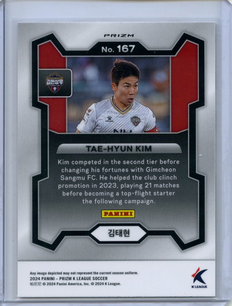2024 Prizm K-League Soccer Tae-Hyun Kim White Tiger Prizm