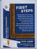 2025-26 Panini Pitch Kings Salomon Rondon First Steps
