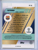 2025-26 Topps Finest UEFA Raphinha Prized Footballers