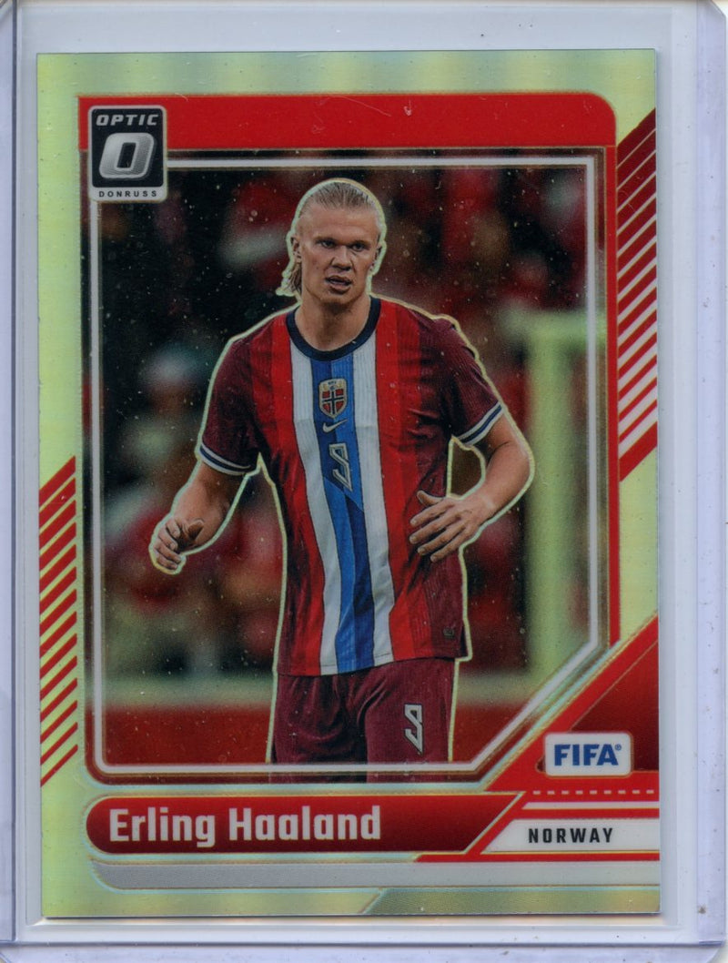 2024-25 Donruss Erling Haaland Optic Holo