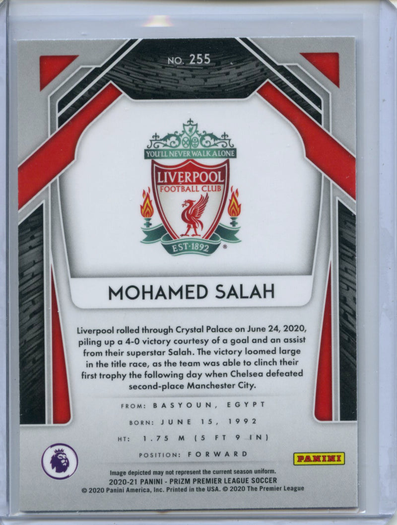 2020-21 Panini Prizm Premier League Mohamed Salah