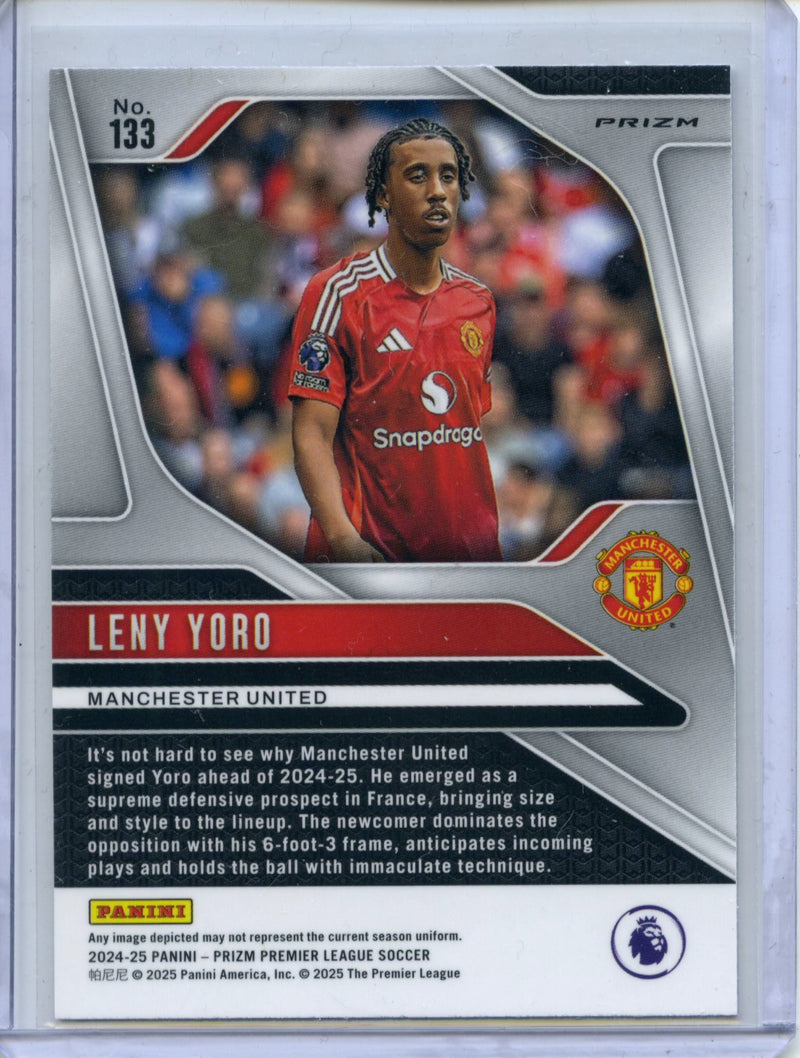 2024-25 Panini Prizm Premier League Leny Yoro Silver