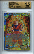 2023 Critical Blow SS3 Son Goku, Premonitions Of A Fierce SR