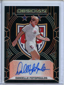 2024-25 Obsidian Soccer Danielle Fotopoulos USWNT Class Of 99 Orange 22/149