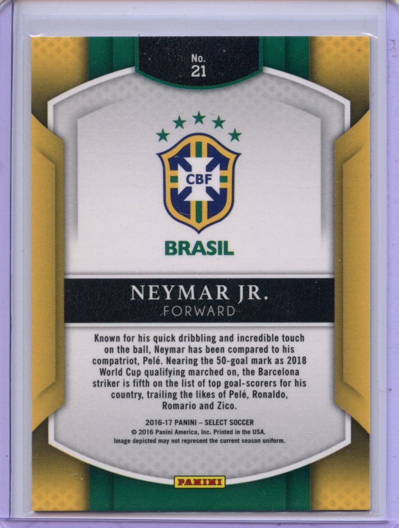 2016-17 Panini Select Neymar Terrace