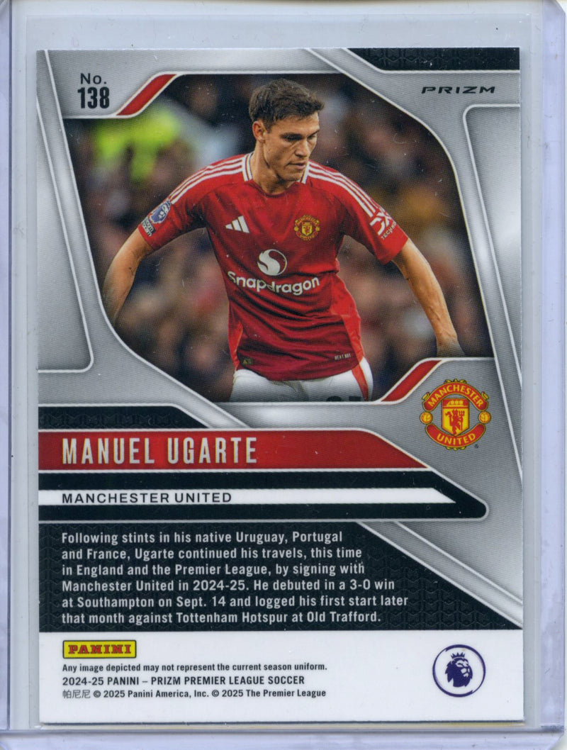2024-25 Panini Prizm Premier League Manuel Ugarte Silver