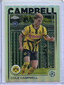2024-25 Topps Chrome UEFA Club Comps Cole Campbell Refractor
