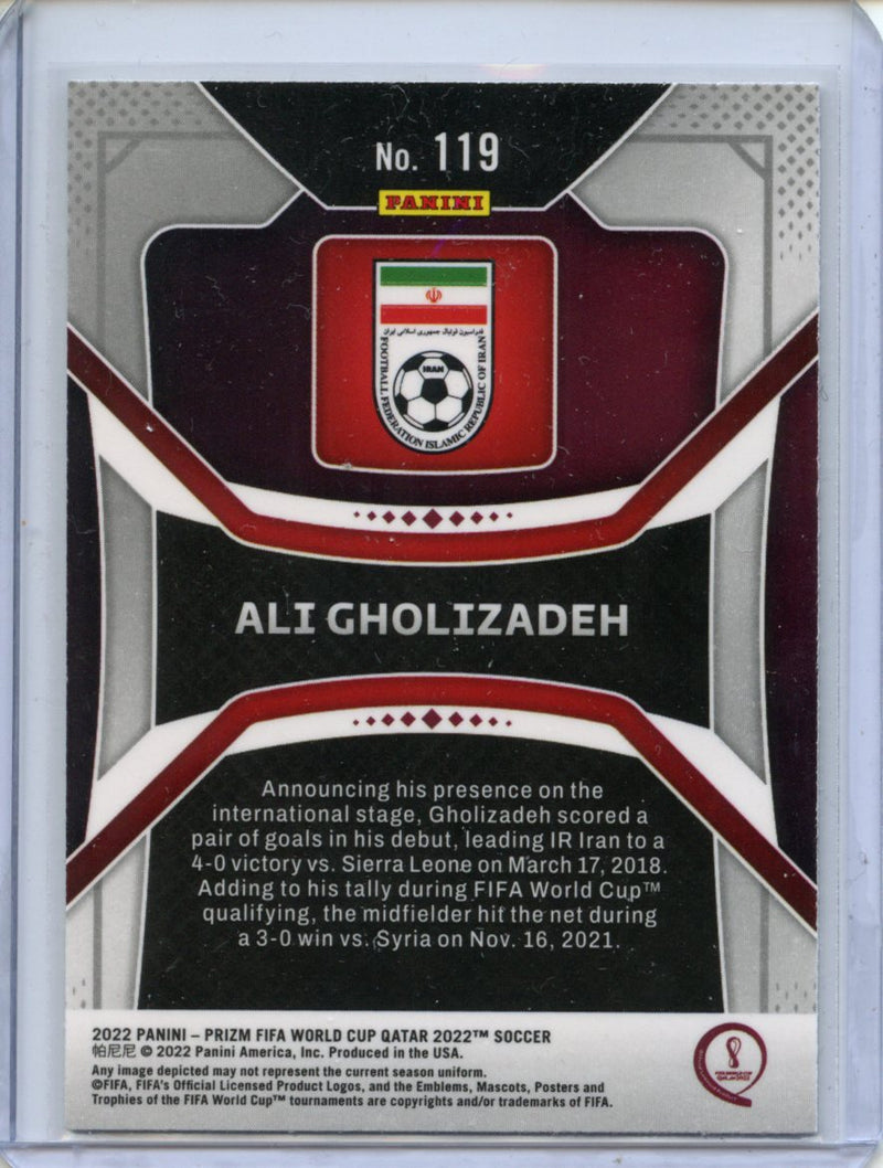 2022 Panini Prizm FIFA World Cup Qatar Ali Gholizadeh