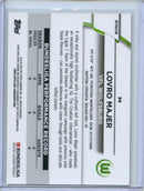 2023-24 Topps Chrome Bundesliga Lovro Majer Aqua Bubble Wave 189/275