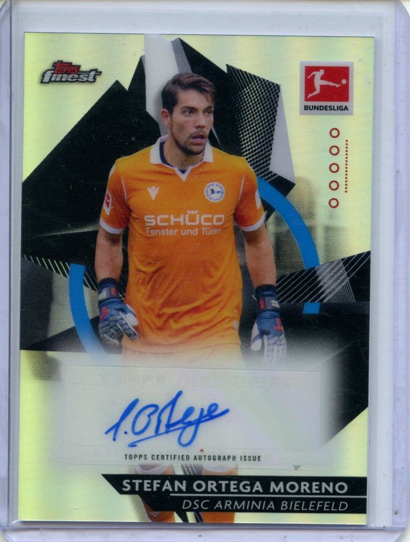 2020-21 Bundesliga Finest Stefan Ortega Moreno Autograph