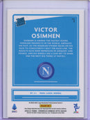 2020-21 Panini Chronicles Victor Osimhen Donruss Optic Rated Rookie