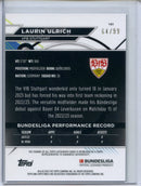 2022-23 Topps Finest Bundesliga Laurin Ulrich Autograph Purple 64/99
