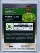 2021-22 Topps Bundesliga Stadium Club Chrome Maxence Lacroix Refractor