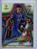 2021-22 Topps Chrome UEFA CL Pedri Future Stars