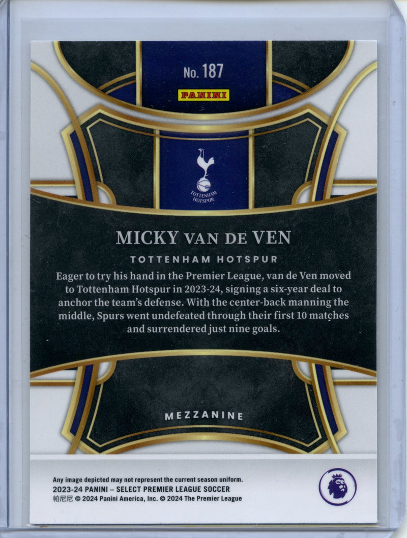 2023-24 Select Premier League Micky Van De Ven Mezzanine