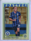2024-25 Topps Chrome UEFA Club Comps Davide Frattesi Refractor