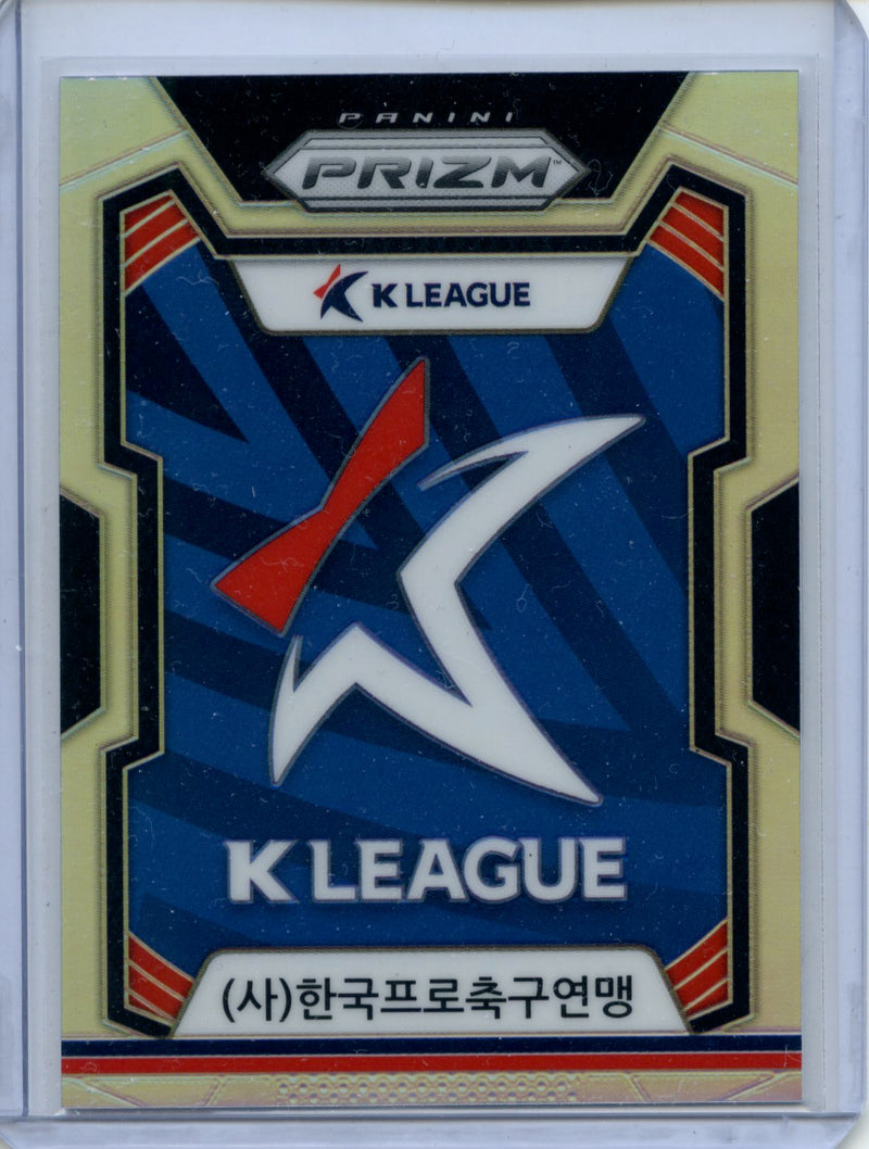 2024 Prizm K-League Soccer K-League Logo Silver Prizm