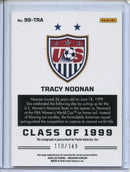 2024-25 Obsidian Soccer Tracy Noonan USWNT Class of 99 Orange 110/149