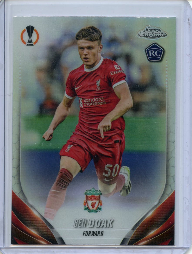 2023-24 Topps Chrome UEFA Ben Doak Refractor