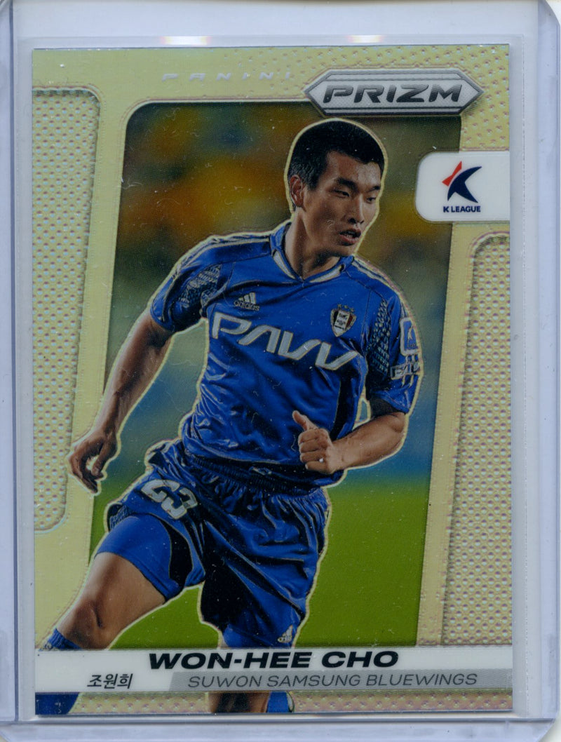 2024 Prizm K-League Soccer Won-Hee Cho K-League Legends Silver Prizm