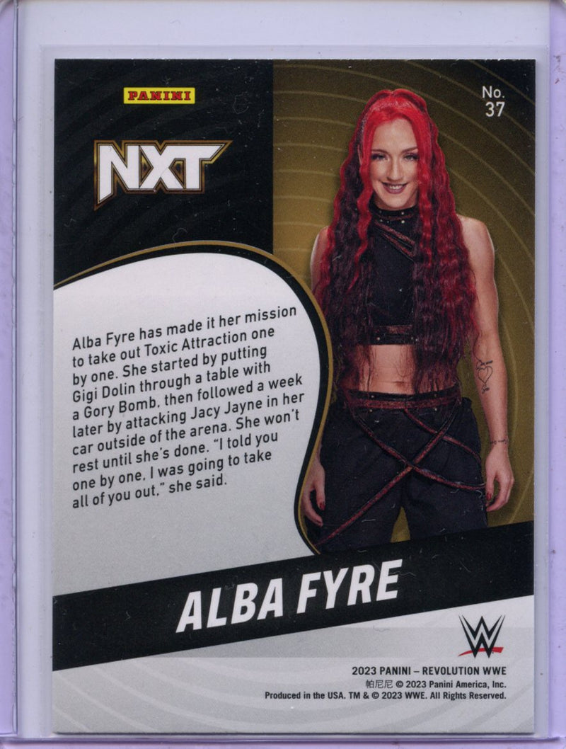 2023 Revolution WWE Alba Fyre