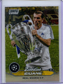 2023-24 Topps Stadium Club UEFA Club Competitions Zinedine Zidane Refractor