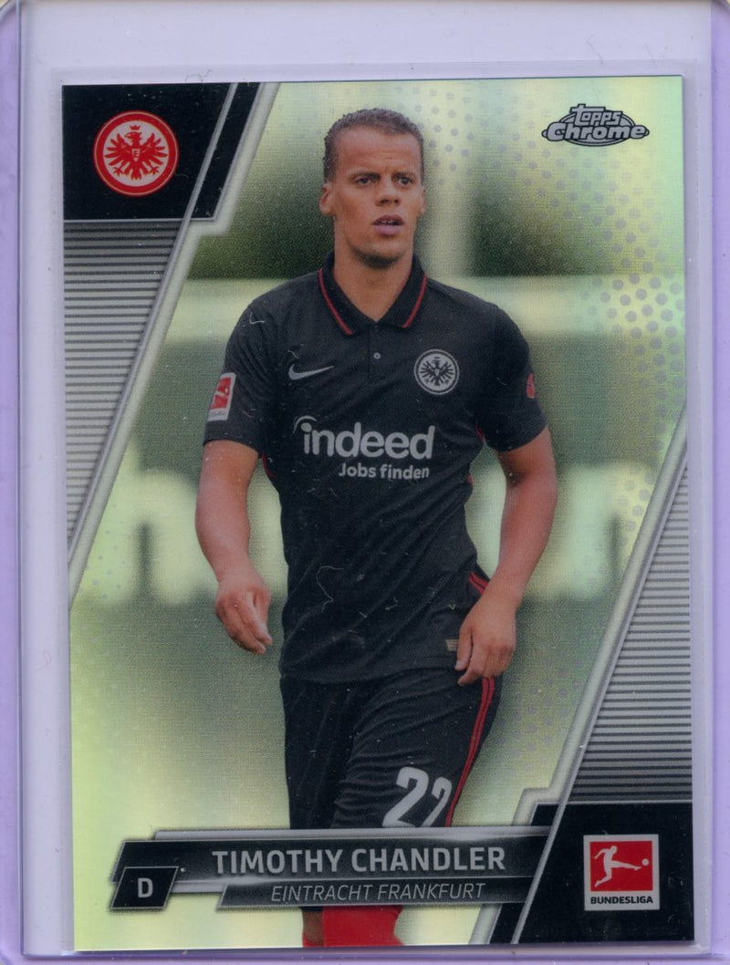 2021-22 Topps Chrome Bundesliga Soccer Timothy Chandler Refractor