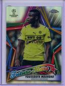 2021-22 Topps Chrome UEFA CL Youssoufa Moukoko Future Stars