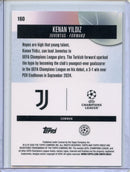 2025-26 Topps Finest UEFA Kenan Yildiz Checkerboard