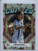 2023-24 Topps Chrome UEFA Takefusa Kubo Golazo