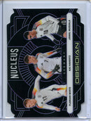 2024-25 Obsidian Soccer Kai Havertz/Florian Wirtz/Jamal Musiala Nucleus Purple 10/49