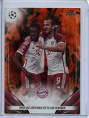 2023-24 Topps UEFA CC Bavarian Bromance Inferno Foil