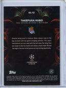 2023-24 Topps Chrome UEFA Takefusa Kubo Golazo