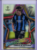 2021-22 Topps Chrome UEFA CL Charles De Ketelaere Future Stars