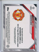 2021-22 Topps Chrome UEFA CL Zidane Iqbal Autograph