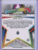 2021-22 Topps Chrome UEFA CL Charles De Ketelaere Future Stars