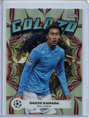 2023-24 Topps Chrome UEFA Daichi Kamada Golazo