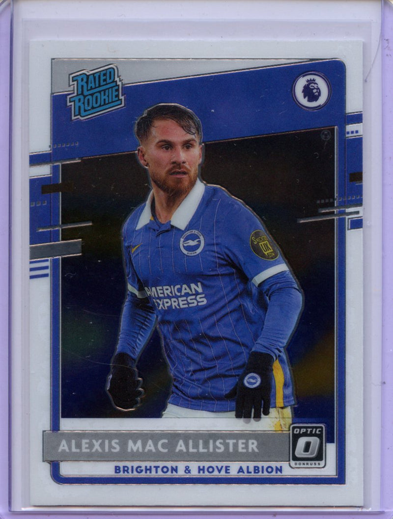 2020-21 Panini Chronicles Alexis Mac Allister Donruss Optic Rated Rookie