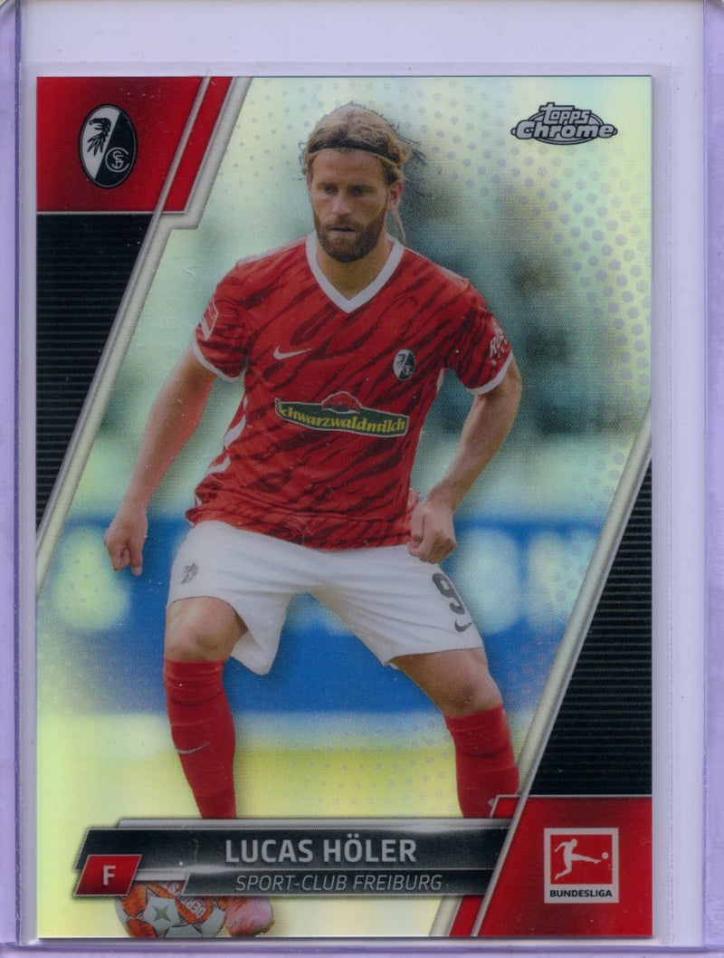 2021-22 Topps Chrome Bundesliga Soccer Lucas Holer Refractor