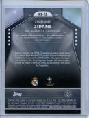 2023-24 Topps Stadium Club UEFA Club Competitions Zinedine Zidane Main Stage
