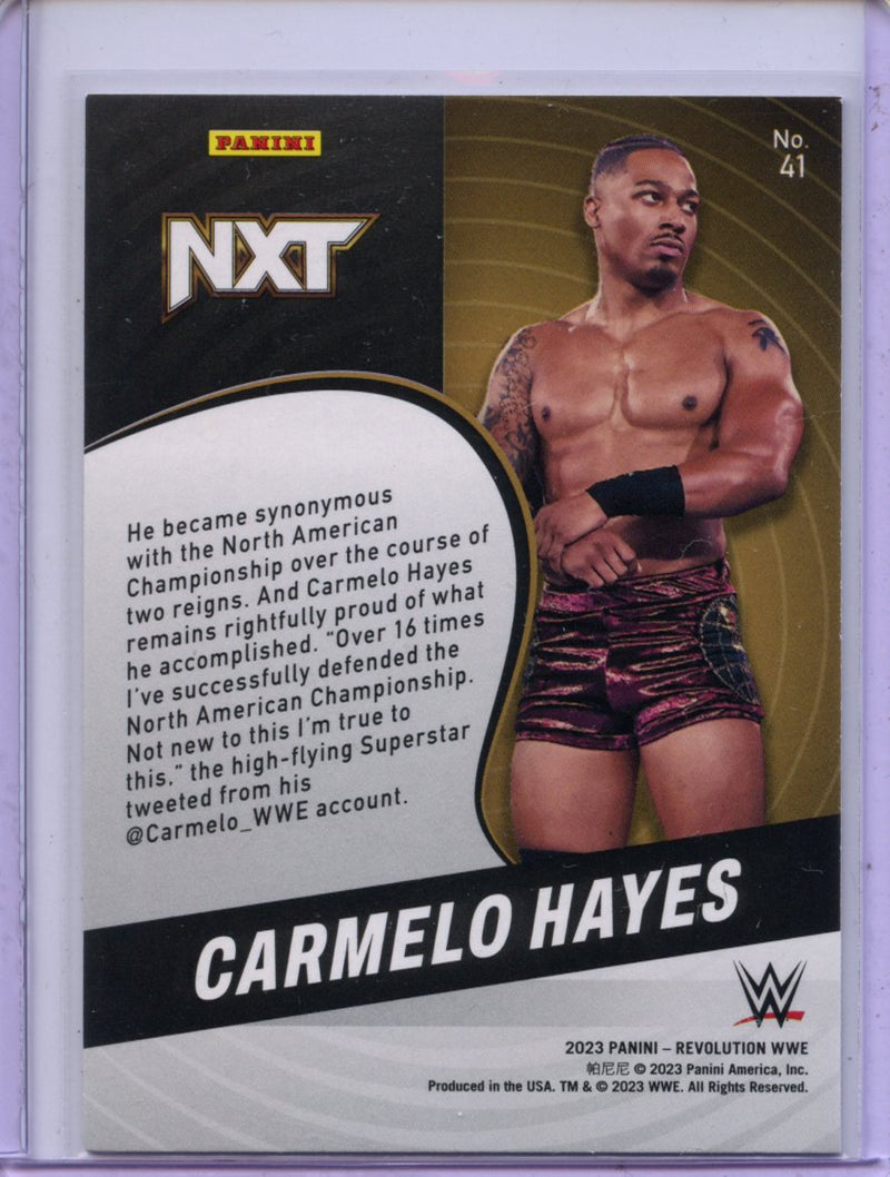 2023 Revolution WWE Carmelo Hayes